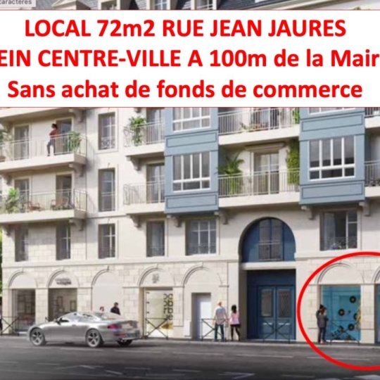  Annonces EAUBONNE : Local / Bureau | PUTEAUX (92800) | 73 m2 | 4 900 € 