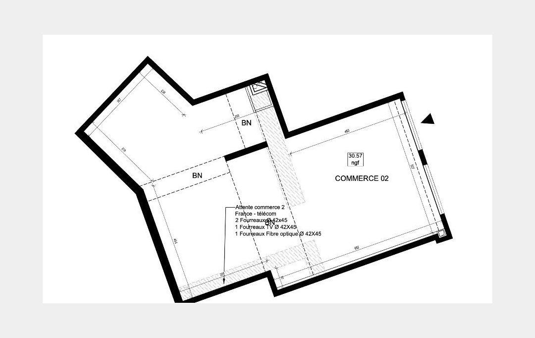 Annonces EAUBONNE : Office | PUTEAUX (92800) | 73 m2 | 4 900 € 