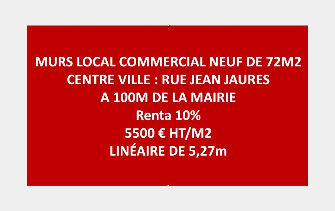 Annonces EAUBONNE : Local / Bureau | PUTEAUX (92800) | 72 m2 | 399 465 € 